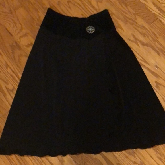 Pat Dahnke designer Yoke Wrap Skirt - Picture 6 of 16